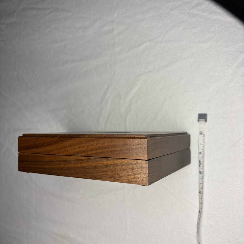 Vintage Beautiful Alcraft Calculator Walnut Wood‎ Box W/out Calculator. - Picture 4 of 9